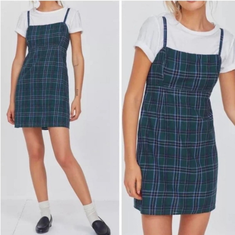 Urban Outfitters Plaid Mini Dress